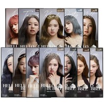 미쟝센 헬로버블 염색약 /거품염색/핑크/블루/애쉬, 1.올뉴 헬로버블 3NT 다크초코턴