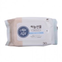 하늘선물 휴대용 물티슈 30매 여행용, 상세페이지 참조