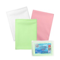 아이스 쿨링 타월 쿨타올 국산 코오롱 쿨론 원단 1+1 세트 쿨타월 스포츠타월 수건 지퍼백 포함, 국산 쿨타월 (소) 화이트&핑크 2매 1개, 1개