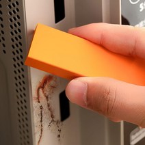 쉬운 석회질 지우개 욕실 유리 녹 제거제 주방 브러시 도구 및 가정용 고무 청소 규모 V3i4 1 개