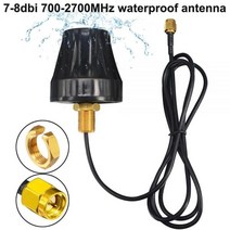 SMA 수 무지향성 안테나 방수 야외 패널 LTE 4G 3G 2G 8dbi 700-2700MHz, [03] 5M SMA male