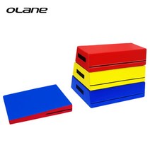 칼라 마블스폰지 3단 뜀틀 60cm(W856)_배송비포함, 상세 설명 참조