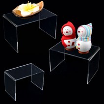 ㄷ자 아크릴 전시대 거치대 진열대 받침대 받침 3종 악세사리진열대 악세사리진열, 2. (170x110x110), 투명계열, 1개입