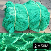 면목동화 낙하방지망 추락방지망 안전그물망 2x50m, 단품
