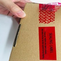 페이지라벨기 이름스티커기계 스티커출력기 보호필름견출지 보안 씰 변조 방지 보증 무효 라벨 보호, VOID STICKER red