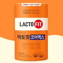 종근당건강 락토핏 생유산균 코어, 1개, 2g