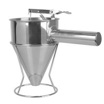 소분기 디스펜서 소분기계 포장 계량 컵케익 팬케이크 배터 메이커 초콜릿 소스 크림 투약, 투약 깔때기