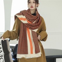 2022 새로운 겨울 따뜻한 캐시미어 스카프 여성용 이중 사용 두꺼운 담요 패션 레이디 파시미나 목도리 랩 부판다 스카프 두건