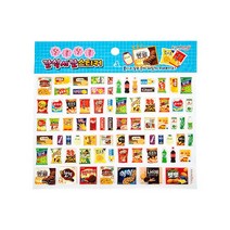 달콤간식스티커/180515, 단품