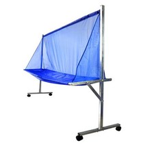 탁구 연습망 그물망 수집망 이동식 공받이 레슨 네트, 데스크탑 휴대용 볼 수집 네트