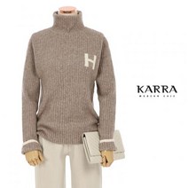 [카라] KARRA 도톰골지레터링폴라니트_KB1WKN168A