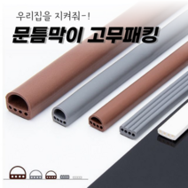 키밍 문틈 소음방지 고무패킹 6m 바람막이 풍지판, 브라운_C3403-대D형 14x12mm, 본상품선택
