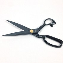 갈색가죽 재단가위 원단가위 미싱부자재 봉제가위 10호 가죽공예 가죽공구