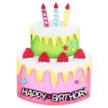 펠트 생일케이크 모형