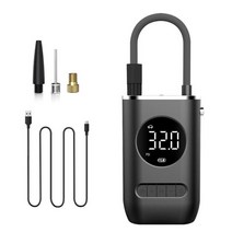 자동 과충전방지 LED 무선 에어펌프 바람넣기 전동, 무선스마트에어펌프