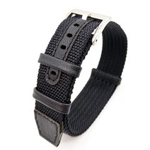 나일론 스트랩 18mm 20mm 22mm 세이코 용 nato zulu 시계 밴드 링 버클 no. 5 citizen 해밀턴 카시오 갈매기 캔버스 벨트 호환