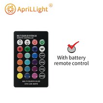 Led RGB 플러드 라이트 50W 100W IP68 야외 스포트라이트 AC 220V/110V RGB 반사판 프로젝터 램프 컬러 리모콘 포함 2 피스, 02 30W_02 110V, 02 With Battery