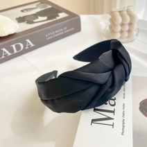 국내제작 핸드메이드 넓은 꼬임 터번 헤어밴드 머리띠