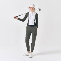 클리브랜드[NC강남] 스트레치 나일론스판 양포켓 여성 간절기 카고 조거 골프바지 골프팬츠