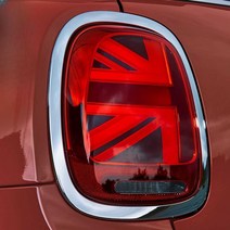 BMW 미니쿠퍼 후미등 유니언잭 테일램프 튜닝 정지등, F60 레드 및 화이트 모델