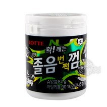 롯데 A77-졸음 번쩍 껌 용기87g, 1개, 87g