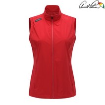 아놀드파마 아놀드파마 여성 베이직 도트 포인트 집업 베스트 ALM1WE71_RE