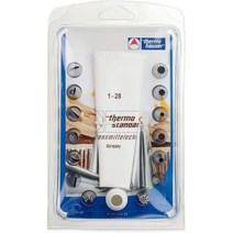 써모하우저 재사용 가능한 면 짤주머니 세트 16개(짤주머니 어댑터 노즐 14개), 스택, 스탠다드핑 파이백