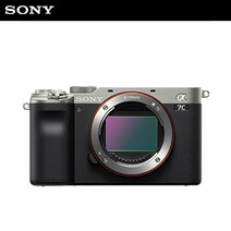 [소니] 풀프레임 미러리스 카메라 알파 A7C BODY + SEL50F18F 단렌즈 패키지, 색상선택:실버