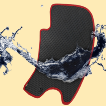 발매트 그랜드스타렉스 9인승(운전+조수) 카매트 발판 세트 바닥매트 깔판 고무, 블랙, 현대