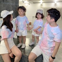 아빠아들 엄마딸 커플룩 가족옷 세트 패션 사진촬영 단체복 여행 제주 스탭사진 의상