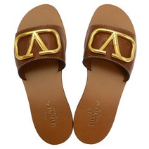 발렌티노 [발렌티노] V 로고 시그니처 슬라이드 S0M21HWS 0CR 여자 슬리퍼 샌들