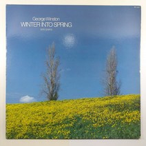 (중고LP 물세척) GEORGE WINSTON/ WINTER INTO SPRING/ 조지 윈스턴 겨울에서 봄으로/ 1987년 라이센스/ 자켓 음반 상태 A