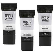메이블린 마스터 프라이머 30ml, 3개, 400 Blur + Pore Minimize