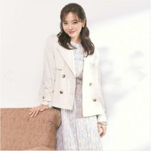 이랜드 [로엠]로엠 크롭 트렌치코트 RMJTC23R11