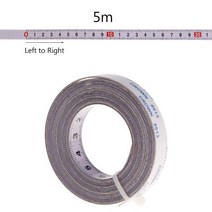 자기 접착 마이터 톱 트랙 테이프 측정 백킹 메트릭 강철 눈금자 1 m 2 3 5m, 04 5M, Right to Left