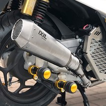 IXIL 풀시스템 PCX 머플러 익실 RC1B블랙 21-22 혼다 pcx125 머플러튜닝, RC1 - 실버+촉매