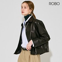 로보(ROBO) ★10만원 인하★ 로보 ROBO 이태리 돌체 베지터블 양가죽 재킷