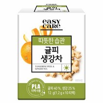 [녹차원] 귤피생강차 10T (식물성 PLA 피라미드티백), 단품, 단품