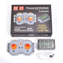 레고호환 몰드킹 M0019 충전배터리 조정기 파워펑션 중장비 8883 모터우성 EV3 블록 모터 9686 배터리 케이스 8881, 안색우성 리모컨 리튬전지 6통