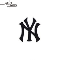 와펜 패치 자수 빈티지 뉴욕흰블랙 697 열접착식