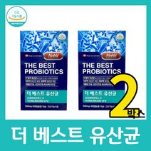 신바이오틱스 100억보장 유산균 식약처 기능성 안전성 인증 캐나다 직수입 비피서스균 생 17종 식물성 캡슐 프로바이오틱스 프리바이오틱스 장 노인 어르신 노블 더베스트, 30캡슐 X 2박스