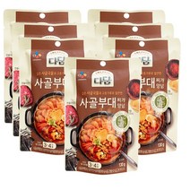 다담 사골부대 찌개양념, 130g, 7개