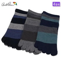 아놀드파마 남성용 면 발가락양말 4족 단목 무좀 발냄새 기능성 통풍 삭스 AP5195 편안한착용감