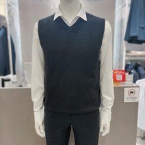 이랜드 [파크랜드]오스틴리드 by (주) 파크랜드 청주점네이비 컬러 니트베스트 AWP22302_ 청주점