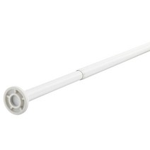 이케아 BOTAREN 보타렌 샤워커튼봉 화이트 120-200 cm 샤워커튼봉 화이트, 1개