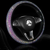 PINGLES 프리미엄 크리스탈 전체큐빅 핸들 커버, 핑크