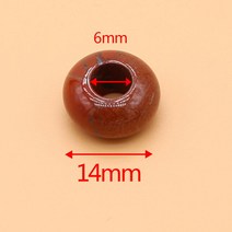 큰구멍 비즈 천연 드래곤 블러드 스톤 6-14mm 느슨한 스페이서 DIY 목걸이 팔찌 쥬얼리 선물을 만들기위한
