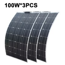 가정용태양광발전설치비용 캠핑카 캐러밴 캠핑카 보트 지붕 고르지 않은 표면을 위한 12v, 협력사, 300w 태양 전지 패널