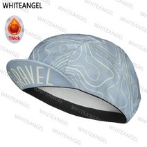 그래블자전거 그래블 바이크 입문로드자전거 입문용 초보 WHITEANGEL-클래식 자갈 프린트 사이클링 캡 로, 02 Fleece  (Thick)