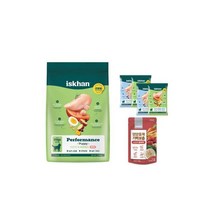 이즈칸 독 퍼포먼스 퍼피 6.5kg +이즈칸 사료샘플 랜덤 4개+기력보충 죽 1개 증정, 이즈칸 독 퍼포먼스 퍼피 6.5kg +이즈칸 독 사료샘